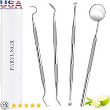 Professional Dental Tools Kit Teeth Cleaning Tartar Scraper Personal Pet Use picture