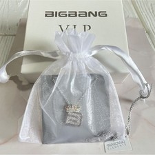 BIGBANG Swarovski Necklace VIP Seat Edition Jewelry Authentic Rare Limited picture