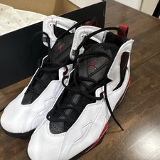 Jordan Air Jordan True Flight Cardinal High Top Leather White/Black/Red picture