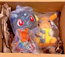 Sean Wotherspoon x Pokemon Center Plush 3 Set Pikachu Charizard Bulbasaur New picture