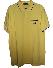NWT 💎💥 FRED PERRY 💥💎 Short Sleeve Twin Tipped Pocket Polo Shirt L picture