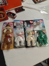 1999 McDonald's TY Beanie Babies Lot Of 4 With Rare 1993 Errors picture