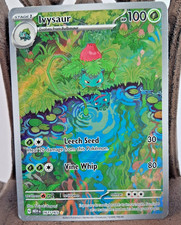 Ivysaur 167/165 Holo Illustration Rare SV: Scarlet & Violet 151  MP- picture