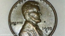 1955-D/D South (RPM-001) Lincoln Wheat Penny picture