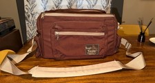 VTG Tough Traveler  Canvas Padded Camera Utility Bag Reddish Brown USA Made picture