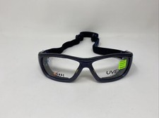 UVEX BY HONEYWELL EYEWEAR SW07 NAVY BLUE 60/13 WITH STRAP EYEGLASSES WF27 picture