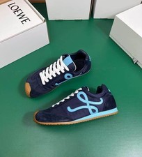 LOEWE Ballet Runner 2.0 Men's Sneakers Navy LBR2282X01-5406 Nylon Calfskin picture