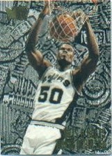 1995-96 Metal Basketball Card #217 David Robinson NB picture