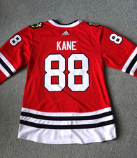 Authentic Adidas Climalite Indo Patrick Kane Home Jersey Size 46 Blackhawks picture
