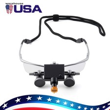 3.5X Dental Surgical Medical Loupes Magnifier Binocular Glass+LED Head light picture