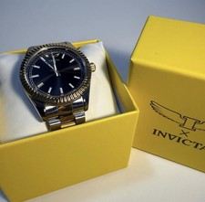 69011 Invicta Specialty Mens Watch 40mm Gold Tone Stainless Steel Black Dial picture