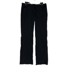 The Limited Pants Womens 6 Black Dress Twill Straight Leg Stretch Work Career picture