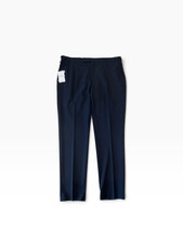 Reiss Mens Regular fit Wool Dress Pants 38 / 34 Navy Solid picture