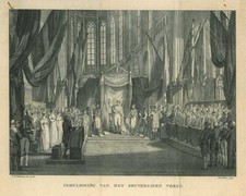 Historical print of Amsterdam picture