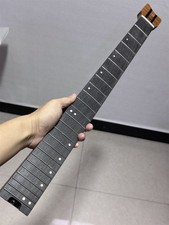 Low price 24Fret Headless Guitar Neck 5-Piece roasted Flamed Maple Neck part picture