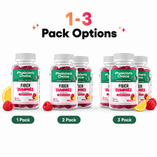 Physician's Choice Fiber Gummies Prebiotic Fiber 1-3 Pack 60CT picture