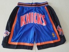 New York Knicks Swing Retro Men Blue Basketball Shorts picture
