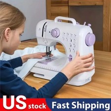 Electric Sewing Machine Portable Crafting Mending Machine 12 Built-In Stitches picture
