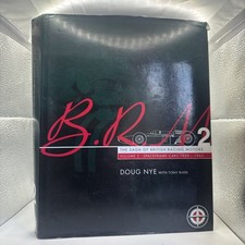 BRM Saga Vol 2 Doug Nye 2003 1st Ed No.1415/2500 Signed Spaceframe Cars F1 picture