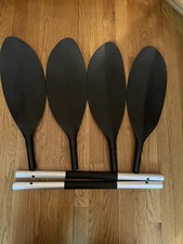 2 Collapsible Intex 69629 Lightweight Aluminum Double Paddle Oars  59inch picture