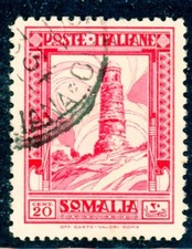 Somalia - 1932 - 20 Cent Pictorial (Saxon 171 ba) Used   picture