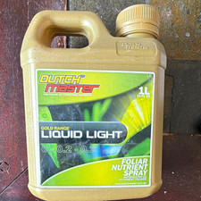 ORIGINAL RARE Dutch Master Gold Range Liquid Foliar Nutrient Spray Fertilizer 1L picture