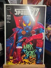 SPAWN 77 1 SIGNED & COVER A & STORY & ART MARK SPEARS COA STORY TODD MCFARLANE . picture