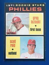 1971 Topps Rookie Stars Phillies Greg Luzinski / Scott Reid) #439 EX Vintage picture