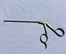 ConMed Shutt Linvatec 31.10014 Arthroscopy Forceps 3.4mm 45°Blunt Curved Left picture