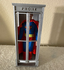 Mego Superman 8” Action Figure w/ Custom Phone Booth DC Comics 2020 picture