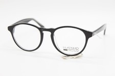 NEW MASSIMO ROSSI MR-101 BLACK SILVER AUTHENTIC DESIGNER EYEGLASSES 49-21 picture