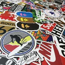 300 Random Skateboard Stickers Vinyl Laptop Luggage Decals Dope Sticker Lot Mix  picture
