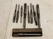 9pc Vintage Adjustable Reamer Lot Morse Blue-Point Snap-On Machinist Tool USA picture