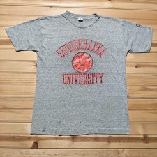 Vintage 80s Susquehanna University Champion Blue Bar College T-Shirt - Large picture