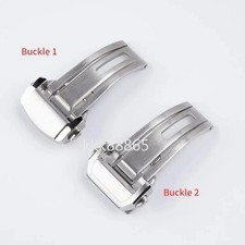 18mm 316L Adjustable Deployment Buckle Clasp For Longines Rubber / Leather Strap picture