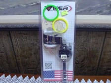 NEW VIPER ARCHERY DIAMOND BACK BOW SIGHT .015 4PIN - RIGHT HANDED picture