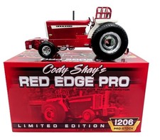 1/16 Cody Shay’s Red Edge Pro International Harvester 1206 Pulling Tractor picture