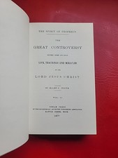 SPIRIT OF PROPHECY VOLUME 2 ELLEN G. WHITE SEVENTH DAY ADVENTISTS Clean  1969 picture
