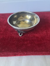 Antique Tiffany & Co Sterling Silver Master Salt Cellar Edward Moore 421 Leaf picture
