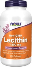 NOW Foods Supplements, Sunflower Lecithin 1200 mg with Phosphatidyl Choline, 100 picture