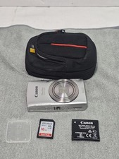 CANON PowerShot ELPH 180 20MP 8x Optical Zoom Silver Digital Camera 16gb  picture