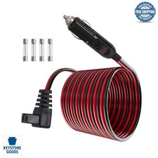 9.84FT 12V/24V Car Refrigerator Power Cord with Fuse picture