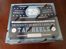NORTH CAROLINA 2016 PANINI HOBBY 24 PACK (W/ 2 JERSEY / AUTO PER) BOX picture