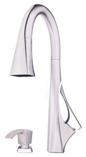 Pfister Venturi Kitchen Faucet with Pull Down Sprayer and Soap Dispenser SEALED picture