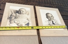 Antique Photo Of Baby & Child - Stephenville, Texas TX - BAXLEY picture