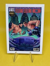 2026 Topps Now  UFC 330 Artist Fight Poster SP #330 MAKHACHEV GARRY DERN picture