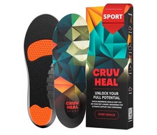 CRUVHEAL Work  Insoles - Anti Fatigue Medium Arch Support Mens 6-8 Women 7-9 picture