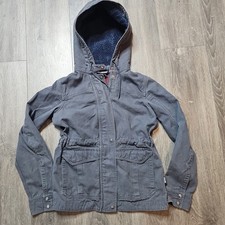 Patagonia  Prairie Dawn Jacket Sherpa Hood Lined Women's Worn Wear Sz SMALL picture