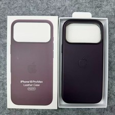 Magnetic Leather Phone Case Original For iPhone 18 Pro Max/ 18 Pro Magsafe Cover picture