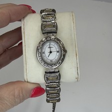 Brighton Women’s Two Tone Silver Gold Watch Japan Movement picture
